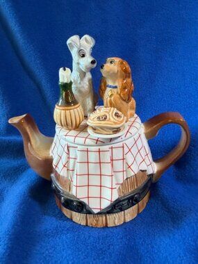 Cardew Disney Lady and the Tramp Teapot